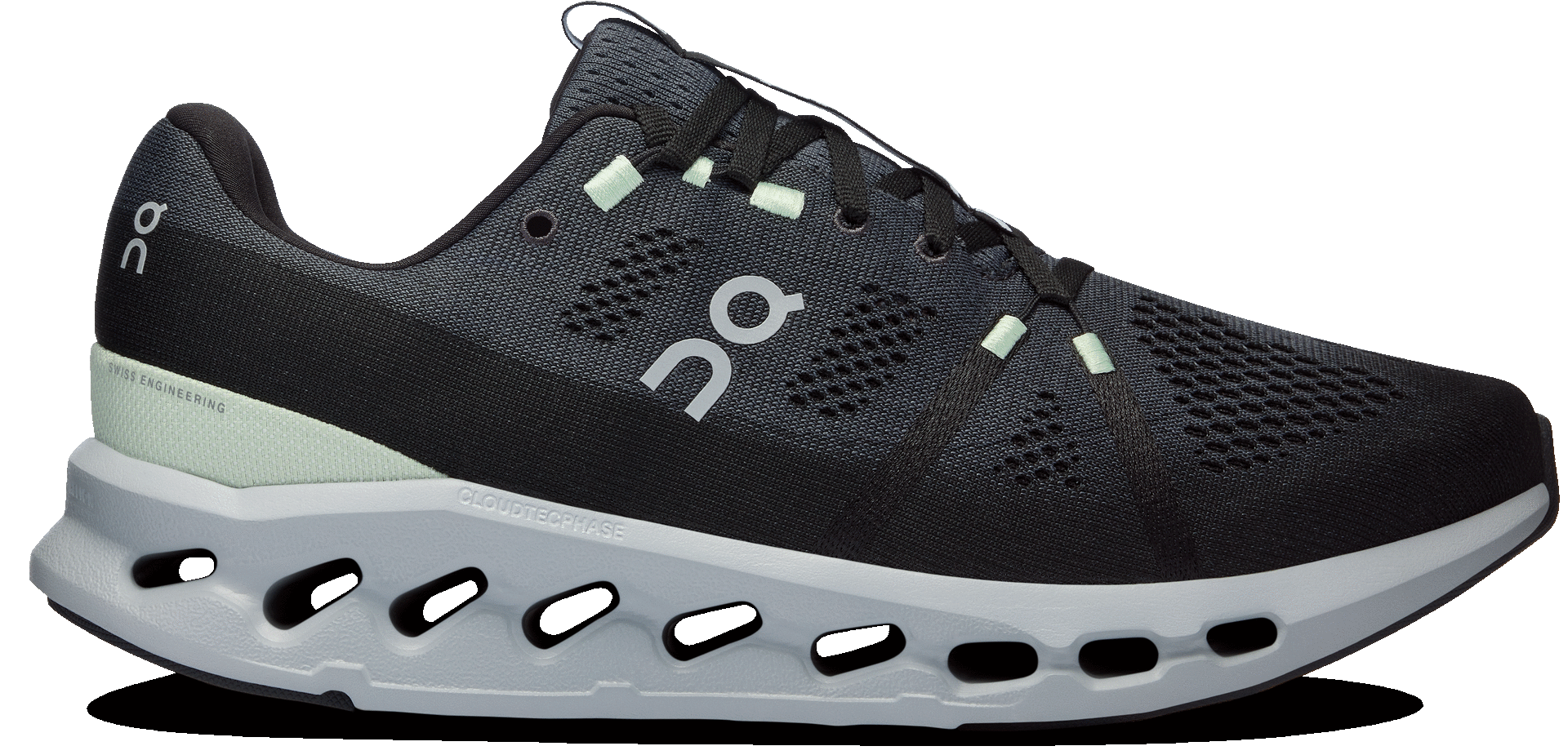 On Cloudsurfer Mens Iron / Glacier