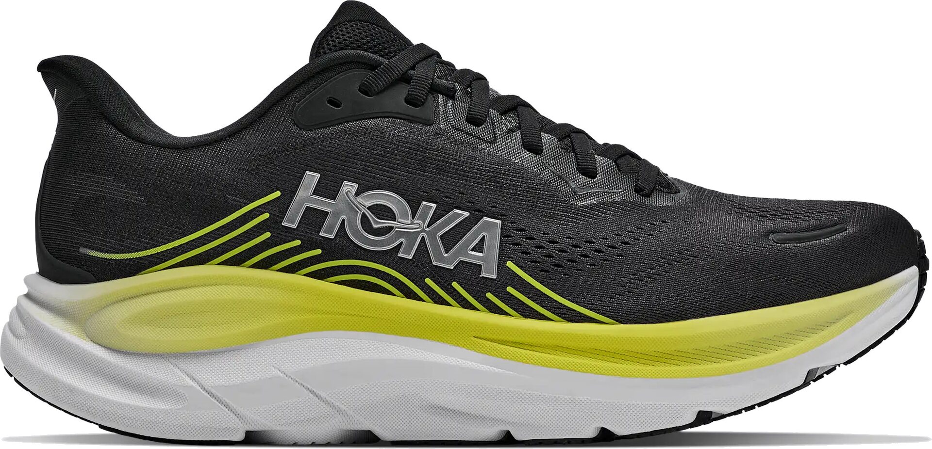 Hoka Clifton 11 Mens Black / Cosmic Grey