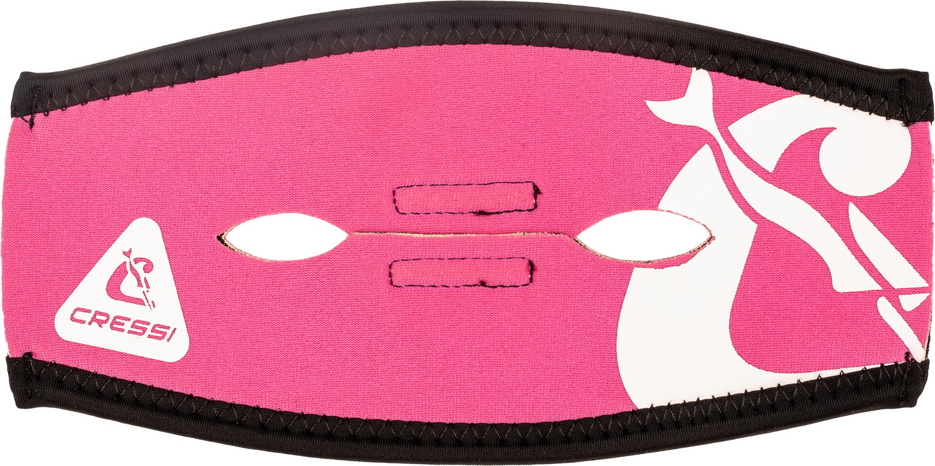 Cressi Pony Tail Neo Mask Strap Cover Pink / White