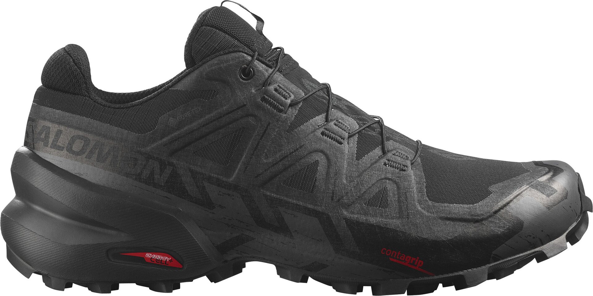 Salomon Speedcross 6 GTX Mens Black/Black/Phantom