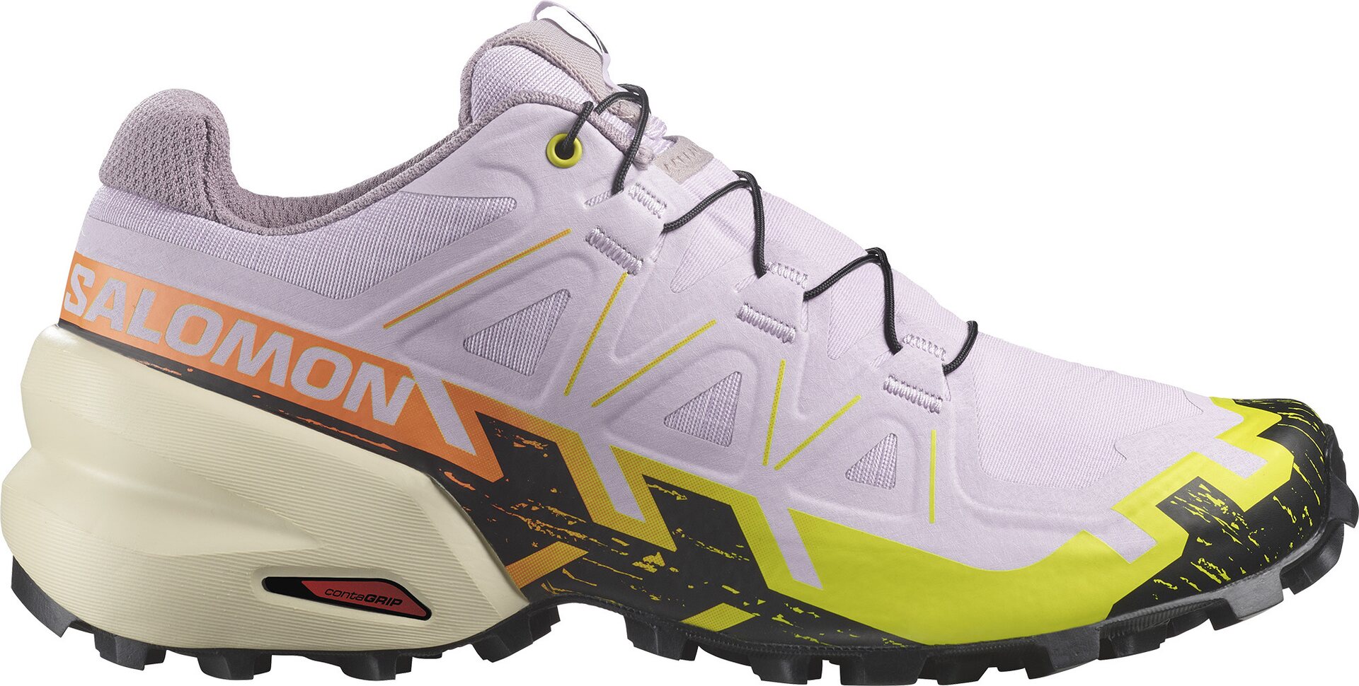 Salomon Speedcross 6 Womens Orchid Petal / Black / Sulphur Spring