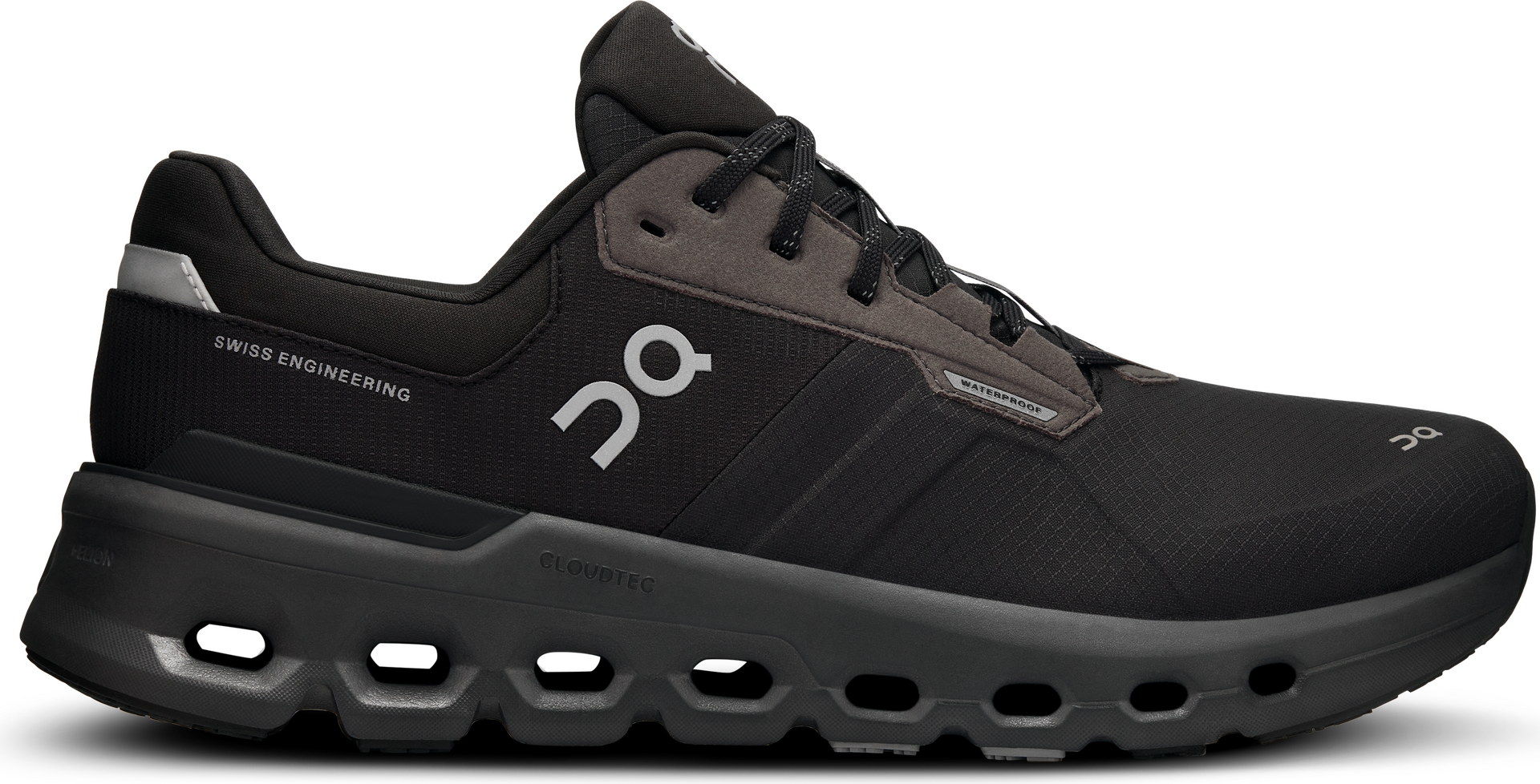 On Cloudrunner 2 Waterproof Mens Magnet / Black