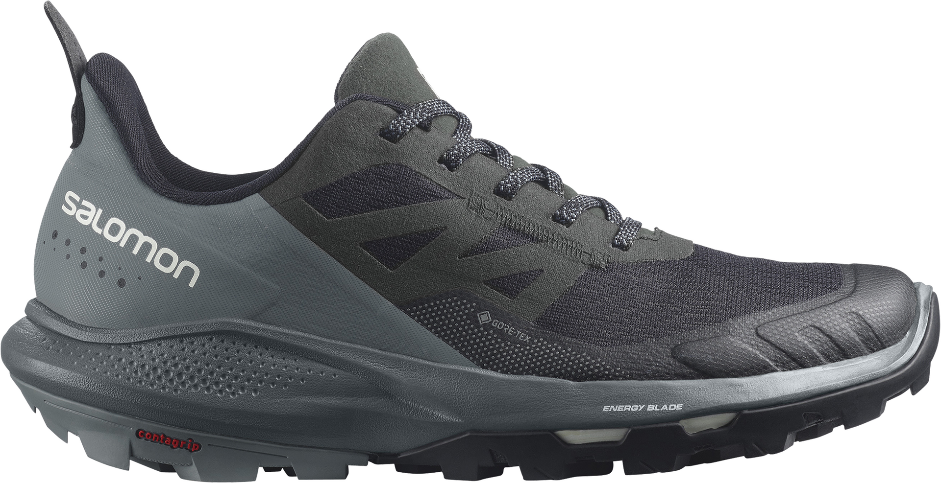 Salomon OUTPulse GTX Womens Black/Stormy Weather/Vanilla Ice