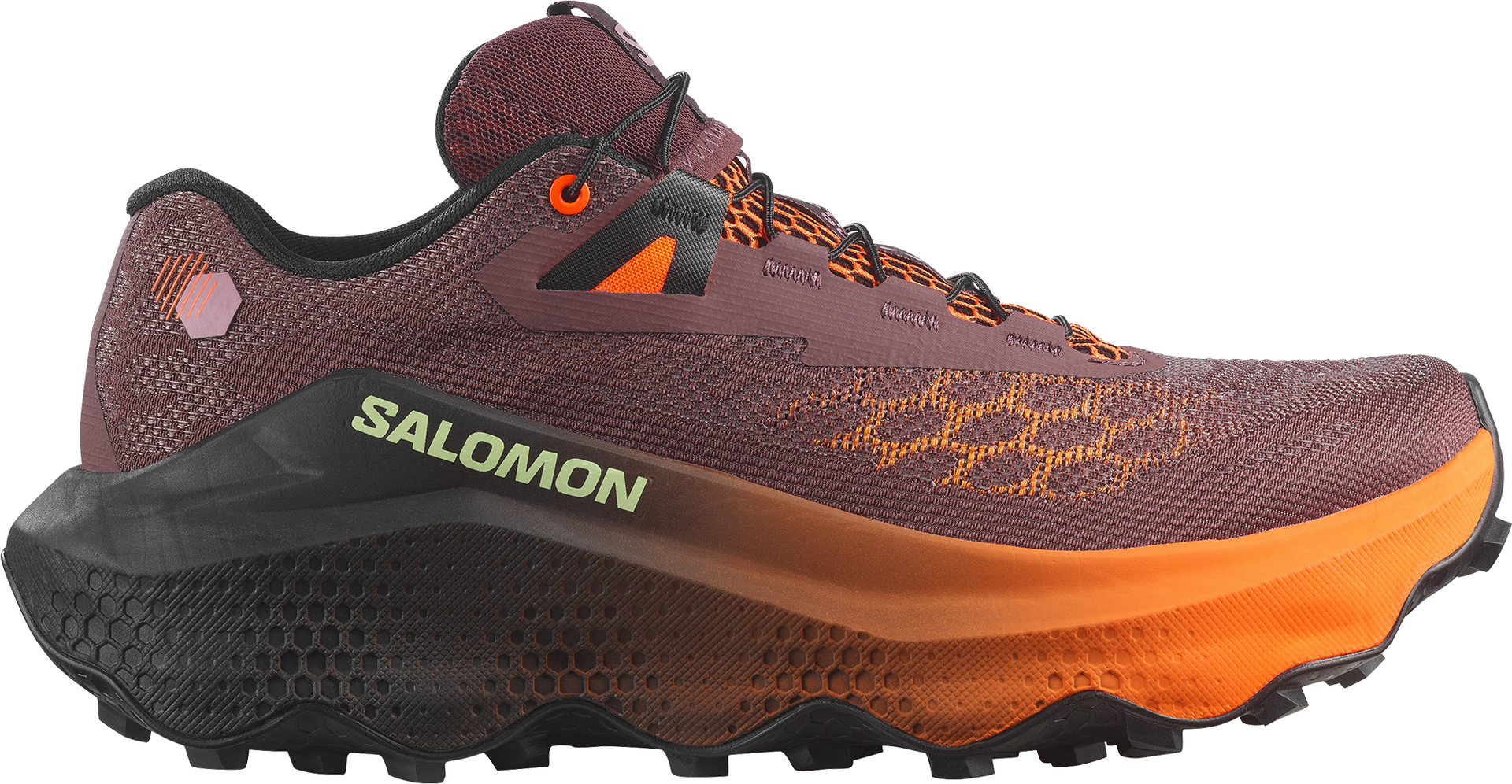 Salomon Ultra Glide 4 Womens Huckleberry/Black/Red Orange