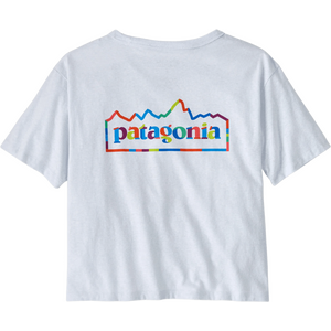 Patagonia Unity Fitz Easy Cut Responsibili-Tee Womens, White, L