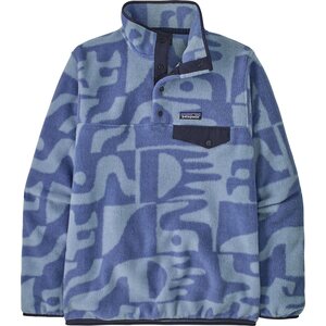 Patagonia Lightweight Synchilla Snap-T Pullover Womens, Mother Tree: Barnacle Blue, XL