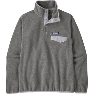 Patagonia Lightweight Synchilla Snap-T Pullover Womens, Nickel / Permafrost Purple, M