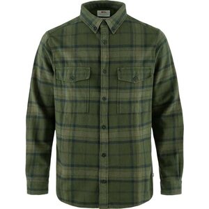 Fjällräven Övik Twill Shirt Mens, Deep Forest / Green (662-620), S