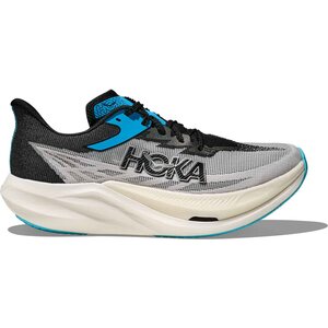 Hoka Rocket X 3 Unisex, White/Black, EUR 45 1/3 (US M 11/W 12)
