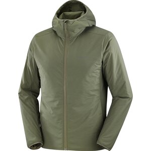 Salomon Mountain Flex Hood Jacket Mens, Grape Leaf, S