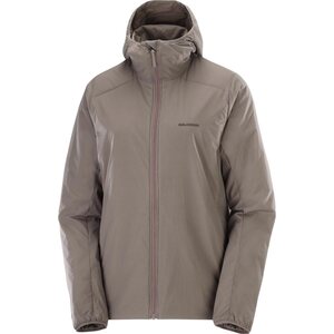 Salomon Mountain Flex Hood Jacket Womens, Iron, L
