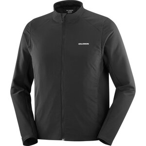 Salomon Mountain Flex Hybrid Jacket Mens, Deep Black, XXL