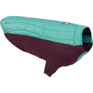 Ruffwear Powder Hound Jacket, Aurora Teal, XL