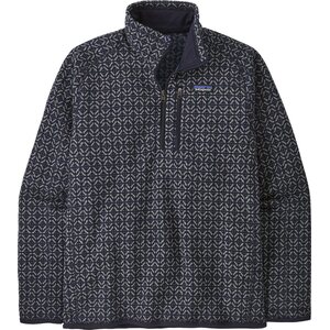 Patagonia Better Sweater 1/4 Zip Mens, Scales: Sunken Blue, XXL
