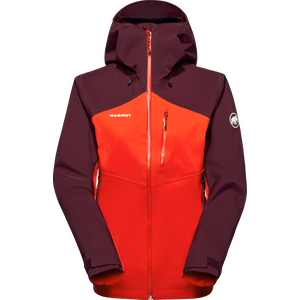 Mammut Alto Guide HS Hooded Jacket Women, Mammut Red-Vin, S