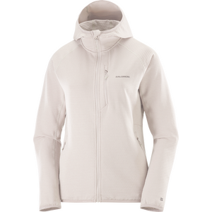 Salomon Essential Lightwarm Hoody Womens, Etherea, S
