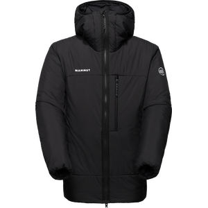 Mammut Rime Pro Belay IN Hooded Jacket Mens, Black, XL