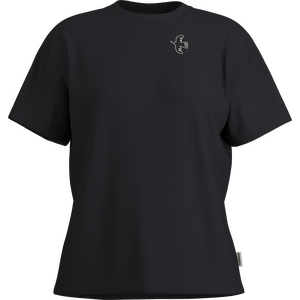 Maloja CassetteM. Organic Cotton Tee Womens, Deep Black, XL