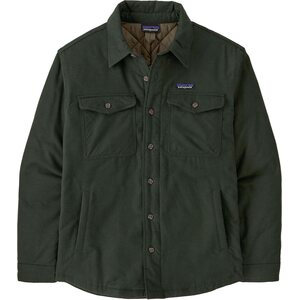 Patagonia Lightweight Insulated Fjord Flannel Shirt Mens, Old Growth Green, XL