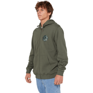 Rip Curl Wettie Passage Icon Zip Thru Mens, Cactus Green, S