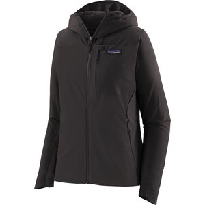 Patagonia R1 CrossStrata Hoody Womens, Black (2025), L