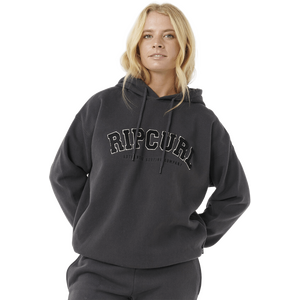 Rip Curl Varsity Hoodie
 Womens, Washed Black, L