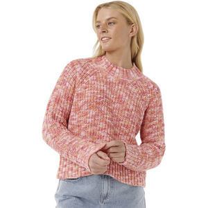 Rip Curl Beach Party Slub Sweater Womens, Watermelon, M
