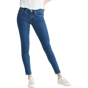 Duer Performance Denim Skinny Womens, Medium Stone, 26", 28"