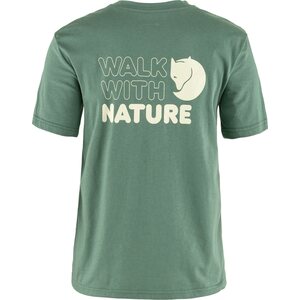 Fjällräven Walk With Nature T-shirt Womens, Patina Green, S
