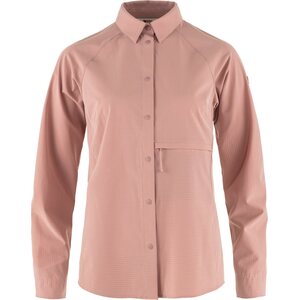 Fjällräven Abisko Trekking Shirt Womens, Dusty Rose (300), L