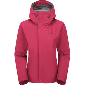 Rab Downpour Jacket Womens, Watermelon, L (UK 14)
