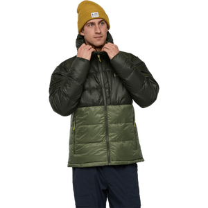 Cotopaxi Fuego Max Down Hooded Jacket Mens, Woods And Fatigue, L