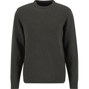 Barbour Holden Crew Neck Sweater Mens, Olive Marl, XXL