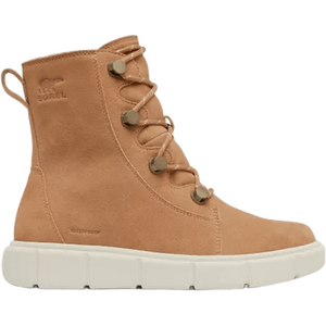 Sorel Explorer III Joan WP Womens, Tawny Buff, Chalk, 38 (US 7)