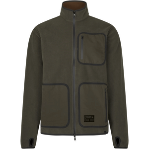 Seeland Rogue Solid Reversible Fleece Mens, Grizzly Brown/Demitasse Brown, XXXL