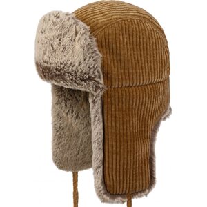 Stetson Bomber Cap Corduroy Jersey, Beige, 55/S