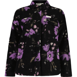 Maloja MoliniM. Mix Jacket Womens, Deep Black Brushflower, M