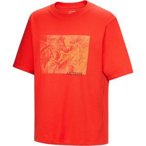 Arc'teryx Kragg Cotton Lithographica Short Sleeve Mens, Dynasty, XL