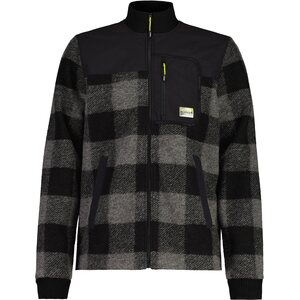 Maloja ColdranoM. Adventure Wool Jacket Mens, Deep Black Check, XL