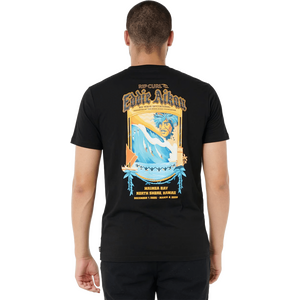 Rip Curl Eddie Would Go Poster Tee Mens, Black, S