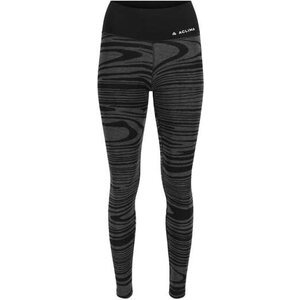 Aclima Warmwool Longs High Waist Womens, Black Motion, M