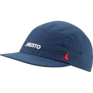 Musto 5 Panel Short Peak Cap, Navy, O/S