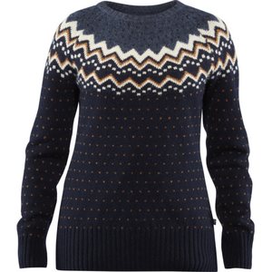 Fjällräven Övik Knit Sweater Womens, Dark Navy (555), S