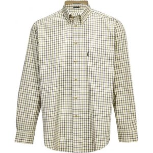Barbour Sp Tattersal Shirt, Navy / Olive, XXL