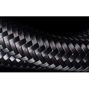 Miflex Inflation Hose, 90 cm, Black