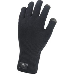 Sealskinz Waterproof All Weather Ultra Grip Knitted Glove, Black, XL