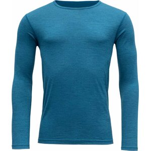 Devold Breeze Merino 150 Shirt Mens, Blue Melange, S