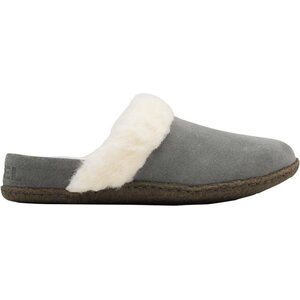 Sorel Nakiska Slide Slipper, Quarry / Natural, 36 (US 5)