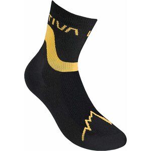 La Sportiva Snowrun Socks, Black / Yellow, S