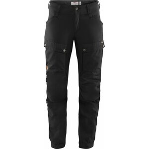 Fjällräven Keb Trousers Womens SHORT (22), Black (550), 40
